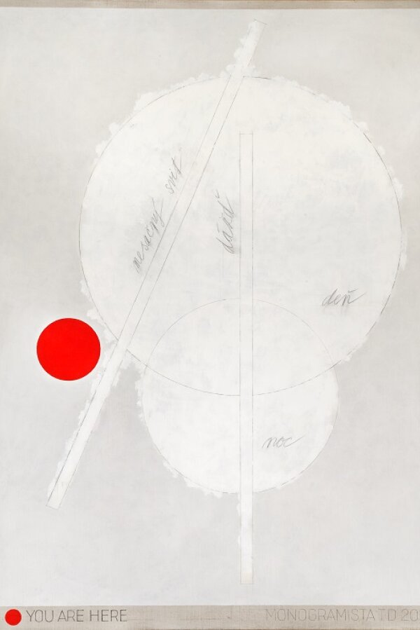 Z cyklu You are here, 2018,foto: M. Dvořáková